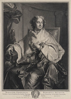 KG 11238
<br/>
Portret François Robert Secousse
<br/>
<em>Audran, Jean (1667 - 1756)</em>